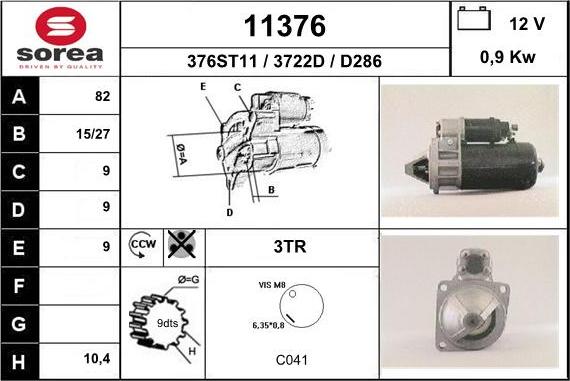 EAI 11376 - Starter www.molydon.hr