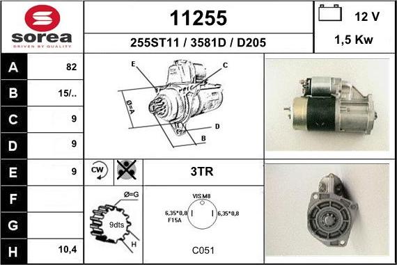 EAI 11255 - Starter www.molydon.hr