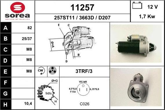 EAI 11257 - Starter www.molydon.hr