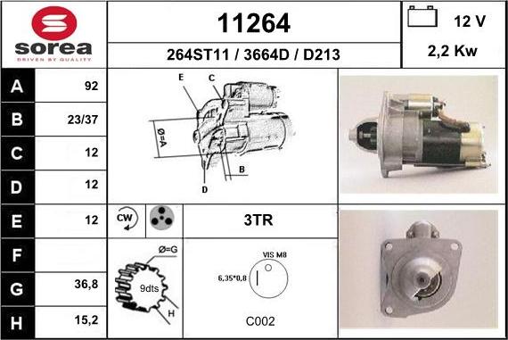 EAI 11264 - Starter www.molydon.hr