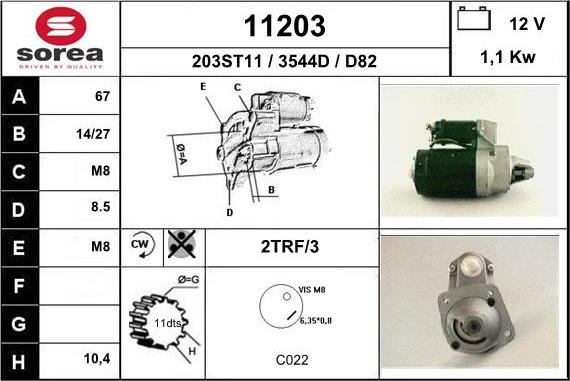 EAI 11203 - Starter www.molydon.hr