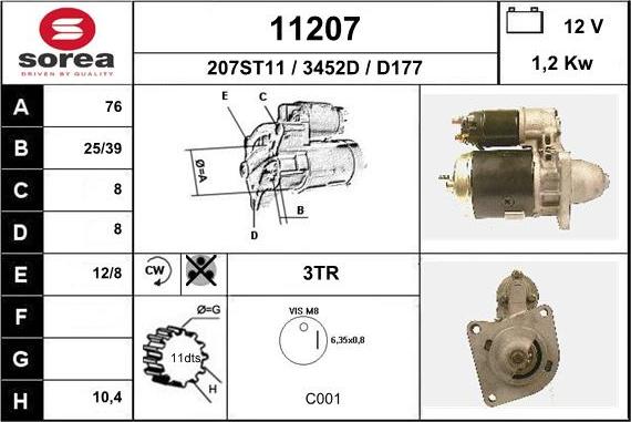 EAI 11207 - Starter www.molydon.hr