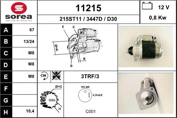 EAI 11215 - Starter www.molydon.hr