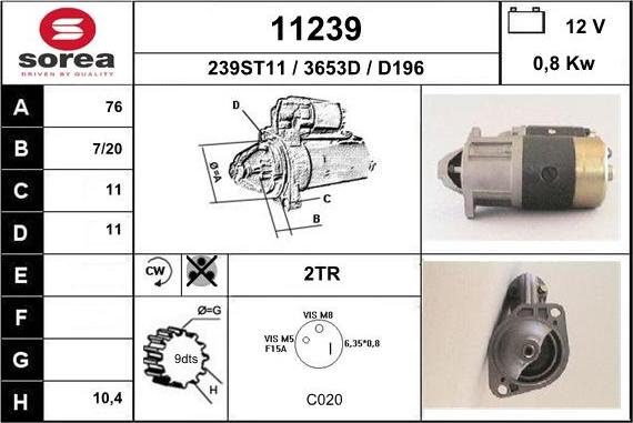 EAI 11239 - Starter www.molydon.hr