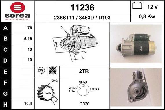 EAI 11236 - Starter www.molydon.hr