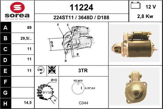 EAI 11224 - Starter www.molydon.hr