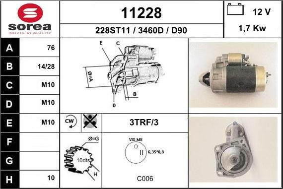 EAI 11228 - Starter www.molydon.hr