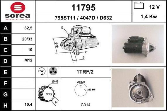 EAI 11795 - Starter www.molydon.hr