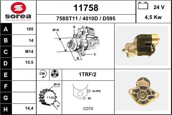 EAI 11758 - Starter www.molydon.hr