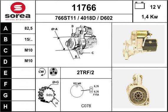 EAI 11766 - Starter www.molydon.hr