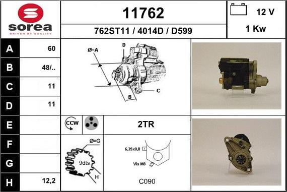 EAI 11762 - Starter www.molydon.hr