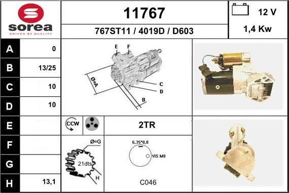 EAI 11767 - Starter www.molydon.hr