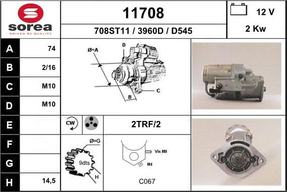 EAI 11708 - Starter www.molydon.hr