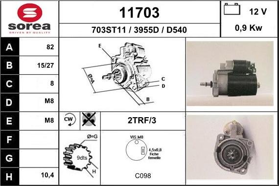 EAI 11703 - Starter www.molydon.hr