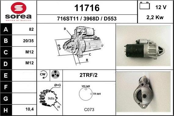 EAI 11716 - Starter www.molydon.hr