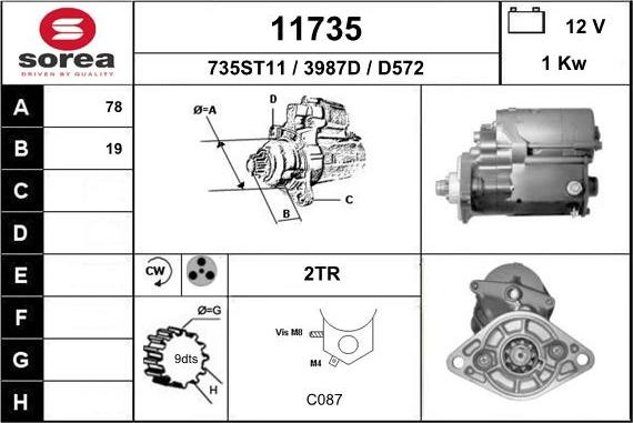 EAI 11735 - Starter www.molydon.hr