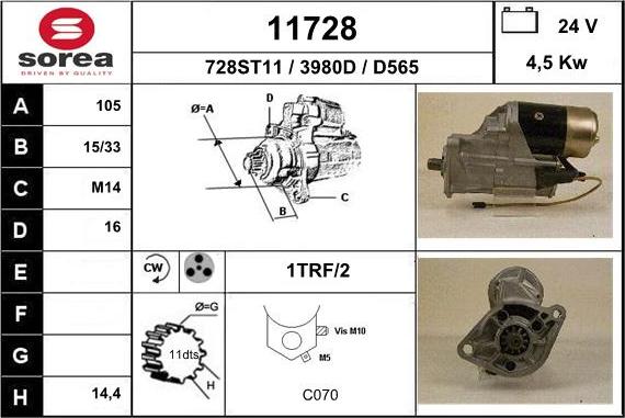 EAI 11728 - Starter www.molydon.hr