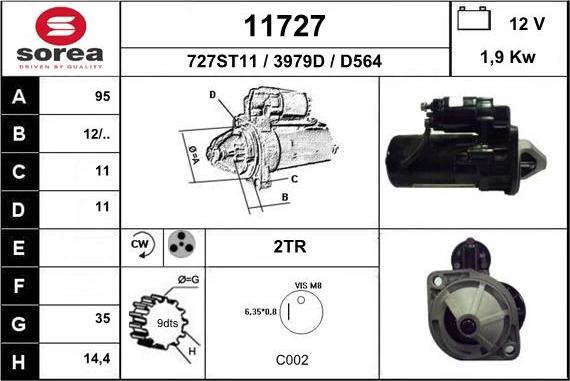 EAI 11727 - Starter www.molydon.hr