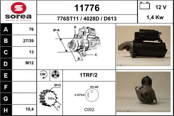 EAI 11776 - Starter www.molydon.hr