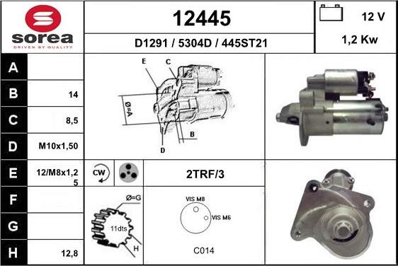 EAI 12445 - Starter www.molydon.hr