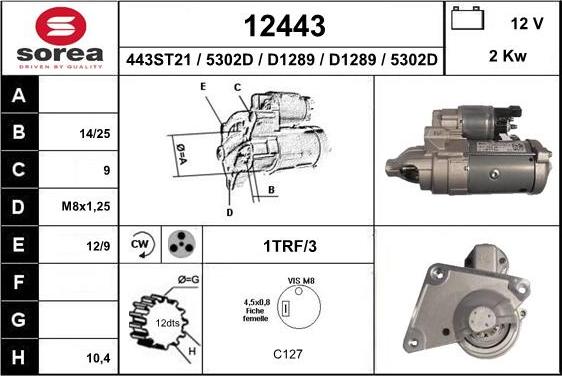 EAI 12443 - Starter www.molydon.hr