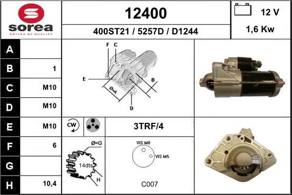 EAI 12400 - Starter www.molydon.hr