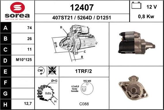 EAI 12407 - Starter www.molydon.hr