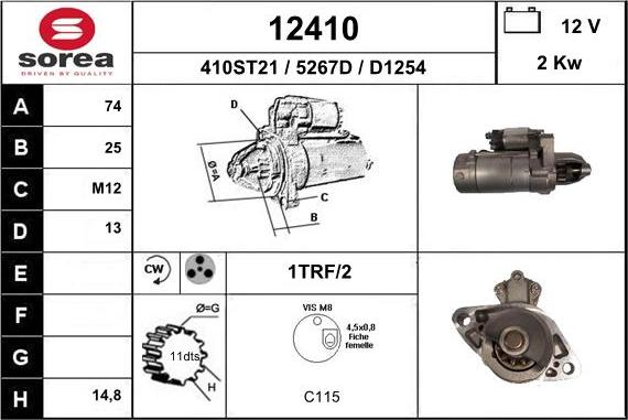 EAI 12410 - Starter www.molydon.hr