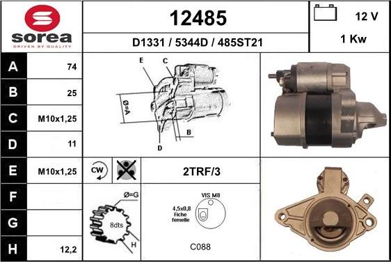 EAI 12485 - Starter www.molydon.hr