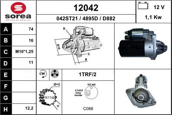 EAI 12042 - Starter www.molydon.hr