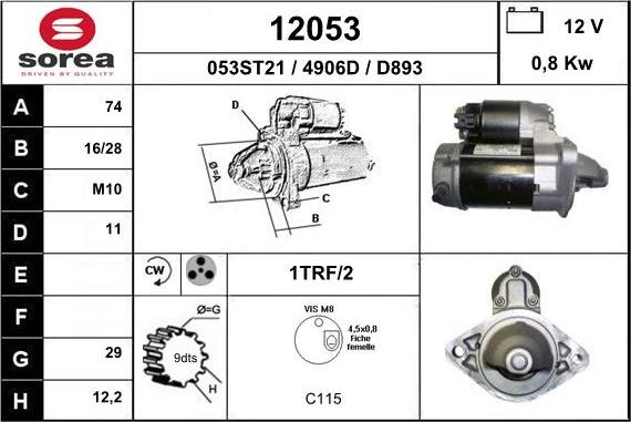 EAI 12053 - Starter www.molydon.hr