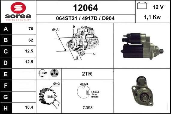 EAI 12064 - Starter www.molydon.hr