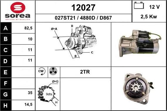 EAI 12027 - Starter www.molydon.hr