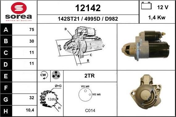 EAI 12142 - Starter www.molydon.hr