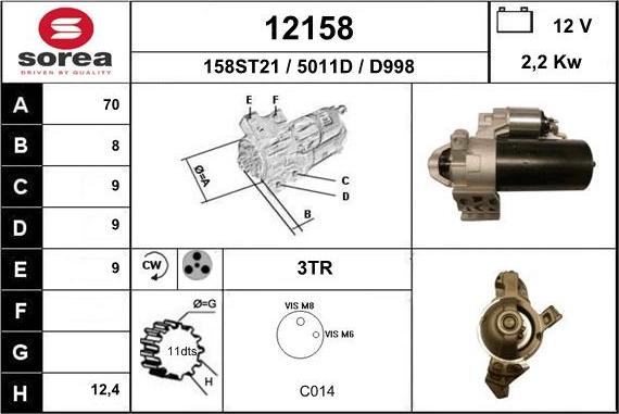 EAI 12158 - Starter www.molydon.hr