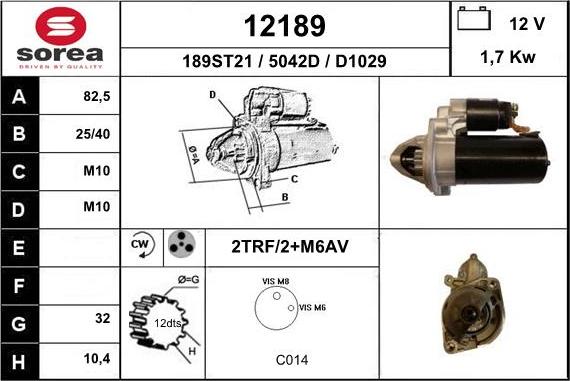 EAI 12189 - Starter www.molydon.hr