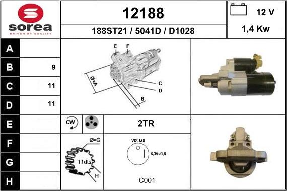 EAI 12188 - Starter www.molydon.hr