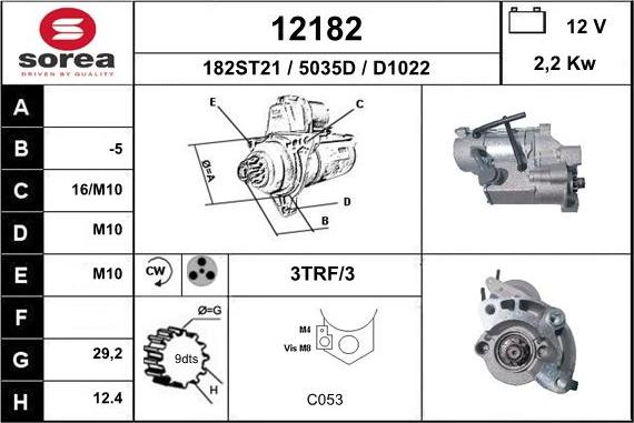 EAI 12182 - Starter www.molydon.hr