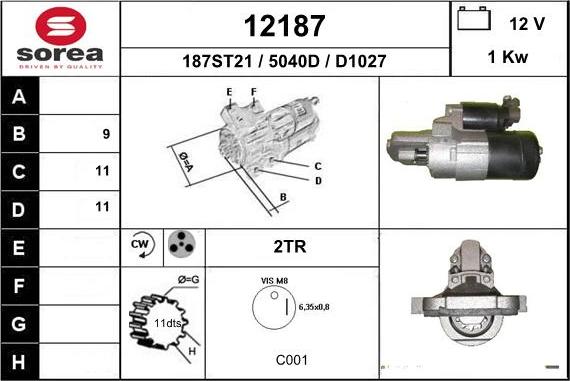 EAI 12187 - Starter www.molydon.hr