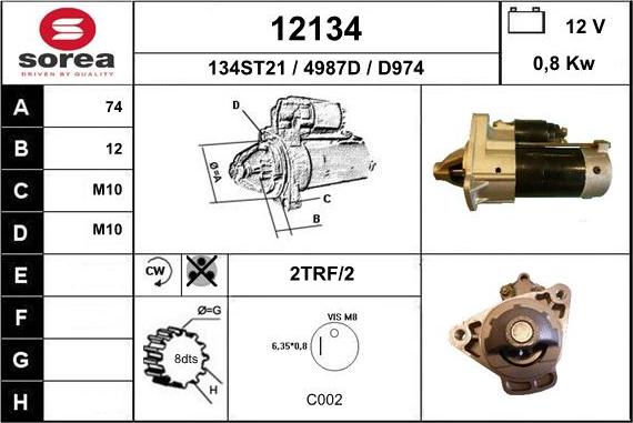 EAI 12134 - Starter www.molydon.hr