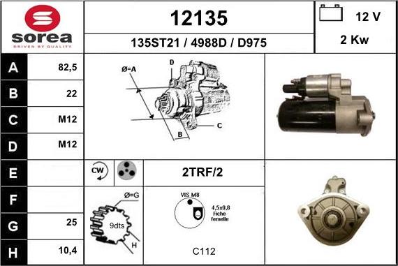 EAI 12135 - Starter www.molydon.hr