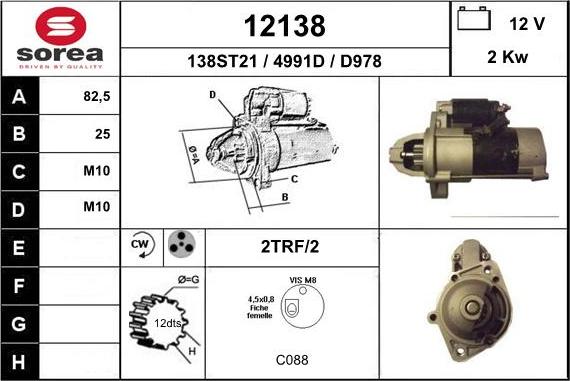 EAI 12138 - Starter www.molydon.hr