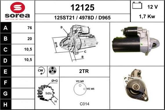 EAI 12125 - Starter www.molydon.hr