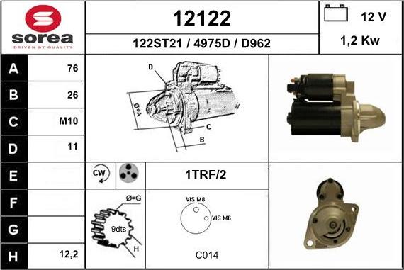 EAI 12122 - Starter www.molydon.hr