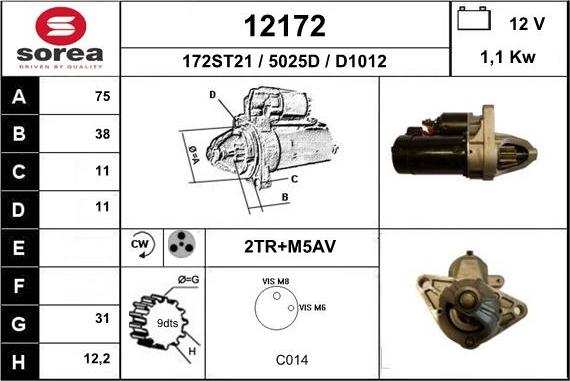 EAI 12172 - Starter www.molydon.hr