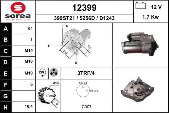 EAI 12399 - Starter www.molydon.hr