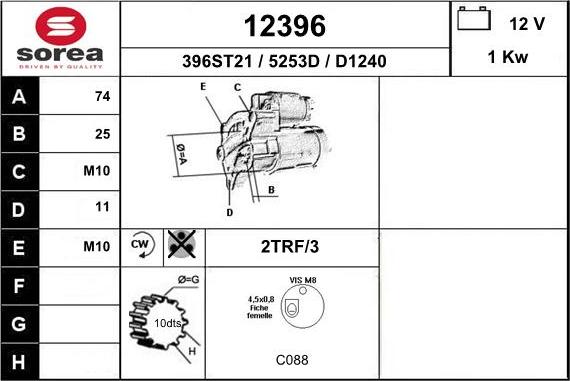 EAI 12396 - Starter www.molydon.hr