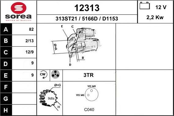 EAI 12313 - Starter www.molydon.hr