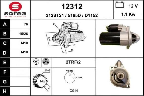 EAI 12312 - Starter www.molydon.hr