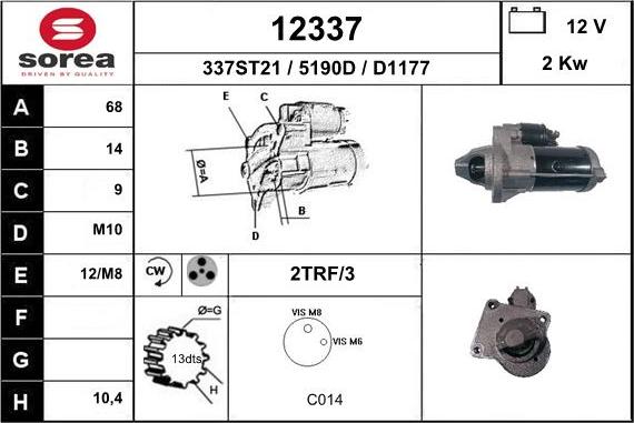 EAI 12337 - Starter www.molydon.hr